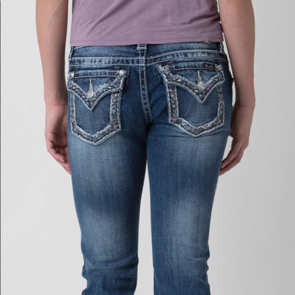 Miss me Stretch Cropped jeans size 28